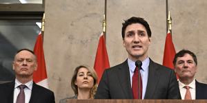 Canadian Prime Minister Justin Trudeau announced immediate retaliatory tariffs following US President Donald Trump’s executive orders.