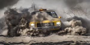 "Kicking up a lot of dust":Outback Car Trek reaches end of the road