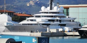 The superyacht ‘Scheherazade’,which has been linked to Russian President Vladimir Putin,was seized by Italian authorities in May 2022.