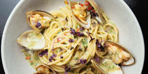 Go-to dish:Spaghetti with clams.