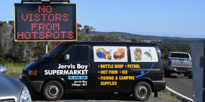 NSW residents face border restrictions at popular Jervis Bay beaches