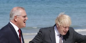 Australia waiting for ‘the right deal’ with Britain,says Scott Morrison