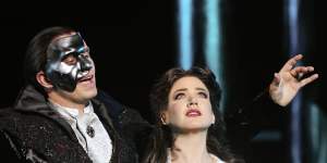 The lavish Sydney Harbour production of The Phantom of the Opera is at the centre of a dispute at Opera Australia.