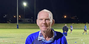 Dennis “Muncher” Garlick has been involved with the Two Blues since 1969. 