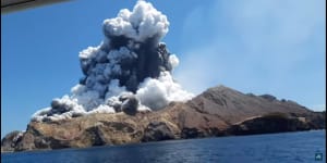 The deadly White Island eruption. 