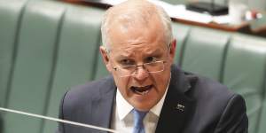Scott Morrison stepped up his attacks on Anthony Albanese in Parliament this week.
