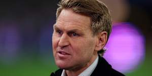 Leading footy media figure Kane Cornes.