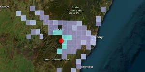 Sydney’s western suburbs and the Blue Mountains were hit by a magnitude 3.6 earthquake near Silverdale on Friday night.