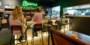Inside Gwylo.