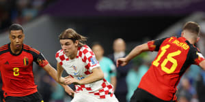 Belgium crash out of World Cup as Croatia,Morocco advance to knockout stage