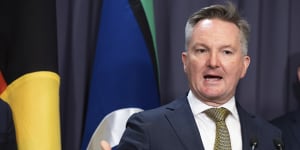 Climate Change and Energy Minister Chris Bowen