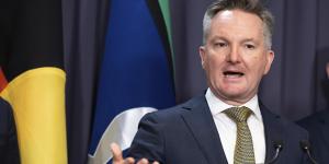 Climate Change and Energy Minister Chris Bowen