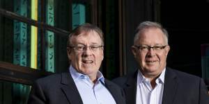 Founders of Judo Bank,Joseph Healy and David Hornery. 