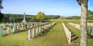 The Adelaide Cemetery,Villers-Bretonneux,France.