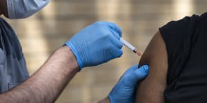 COVID vaccinations are already mandatory for police officers and Queensland Health staff. 