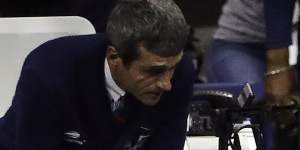 Serena Williams and Carlos Ramos clash during the women's US Open final.