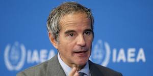 The director-general of the International Atomic Energy Agency,Rafael Grossi,said on Tuesday there was no evidence of Iran engaging in a structured program of building a nuclear weapon.