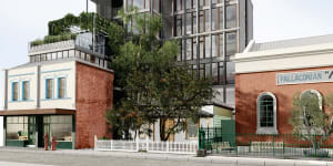 Renders of the proposed apartment development in Brunswick.