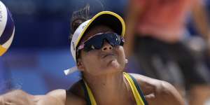 Mariafe Artacho del Solar combined with Taliqua Clancy to win Australia’s first beach volleyball medal since Sydney 2000.