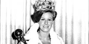 Sue Gallie was named Miss Australia 1966.