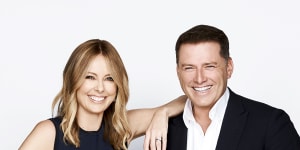 Today hosts Allison Langdon and Karl Stefanovic.