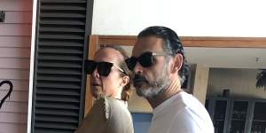 Tash and Adam spied in Bondi together during Summer.