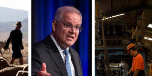 Prime Minister Scott Morrison has named farming and manufacturing as key sectors in the federal government’s push to achieve net zero carbon emissions.