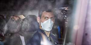 World No. 1 Novak Djokovic.