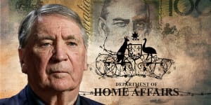 Ex-ASIO chief Dennis Richardson has found serious problems in the way Home Affairs let billions of dollars worth of contracts.
