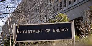 US Energy Department headquarters in Washington,DC.
