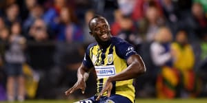Mariners bullish on marquee signing after Usain does the bolt