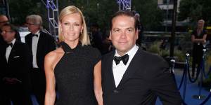 Sarah and Lachlan Murdoch live at the Bellevue Hill estate Le Manoir.
