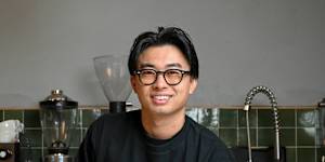 Kantaro Okada runs several Japanese-inspired Melbourne cafes.