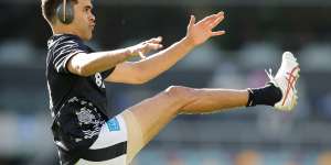 Carlton’s Jack Martin has played just one game so far in 2024 due to injury.