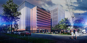 The Goodman Group’s data centre in the Sydney suburb of Artarmon.