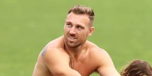 Bryce Cartwright was glad when he found out it was good friend Nathan Brown replacing him on the bench
