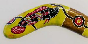 Another of Birubi's"Aboriginal"souvenirs.