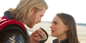 Chris Hemsworth and Natalie Portman reprise their roles in Thor:Love&Thunder.
