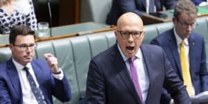 Opposition Leader Peter Dutton demanded the government use the last sitting fortnight to force offenders released from immigration detention back behind bars.
