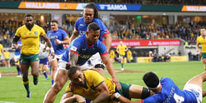 Wallabies survive Samoan scare as Pocock gets through unscathed