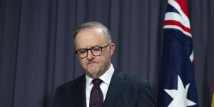 A crestfallen Anthony Albanese addressed the nation on Saturday night,taking responsibility for the loss and insisting reconciliation was not dead.