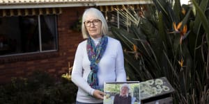 Judy and her mum live in the same suburb,but lockdown has kept them apart