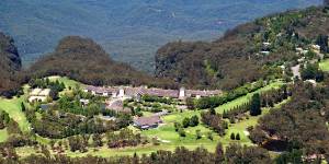 The Fairmont Resort near Leura in the Blue Mountains,where Maguire will base the NSW Blues before Origin.