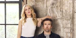 Harriet Dyer and Patrick Brammall have been lauded at home and overseas for their romantic comedy Colin from Accounts.