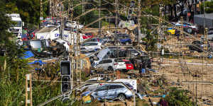 Screams from retirement home in Spanish town where dozens died in flooding