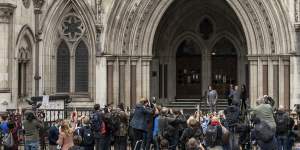 The trial,heard at the Royal Courts of Justice in London over three weeks in July,was thought to be the biggest libel case in British history.