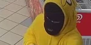 Person in Adventure Time onesie robs Bundaberg service station