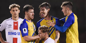 Brisbane Strikers advance as Roar pay the penalty