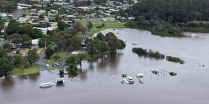 Clean-up begins as floodwaters peak in Victoria’s east