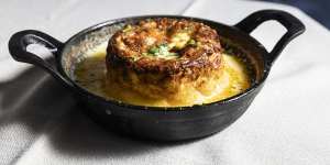 Go-to dish:Goat’s cheese souffle.